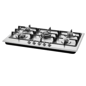 5 Burner Gas Hob with Front Knobs